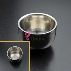 Bol din inox pentru spuma de ras